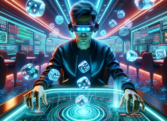 How to Turn Gambling Into a Hobby Without Losing Control A command center inside a digital casino server room, where holographic charts show revenue, user engagement, and payout ratios. AI-driven avatars monitor financial dashboards. Glowing wires connect rows of slot machines, representing live data flow. The color scheme is steel-gray and gold with pulsing economic graphs.