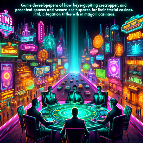 How Developers Get Their Titles Into Major Casinos. Hyperpunk style