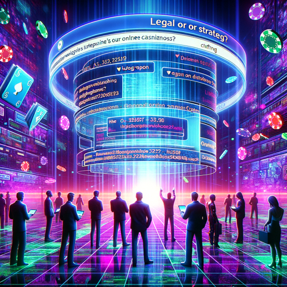 Why Some Online Casinos Change Domains Frequently: Legal or Strategy. Hyper punk style